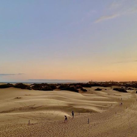 Las Dunas De Maspalomas Y El Mar A Un Paso San Bartolomé Extérieur photo