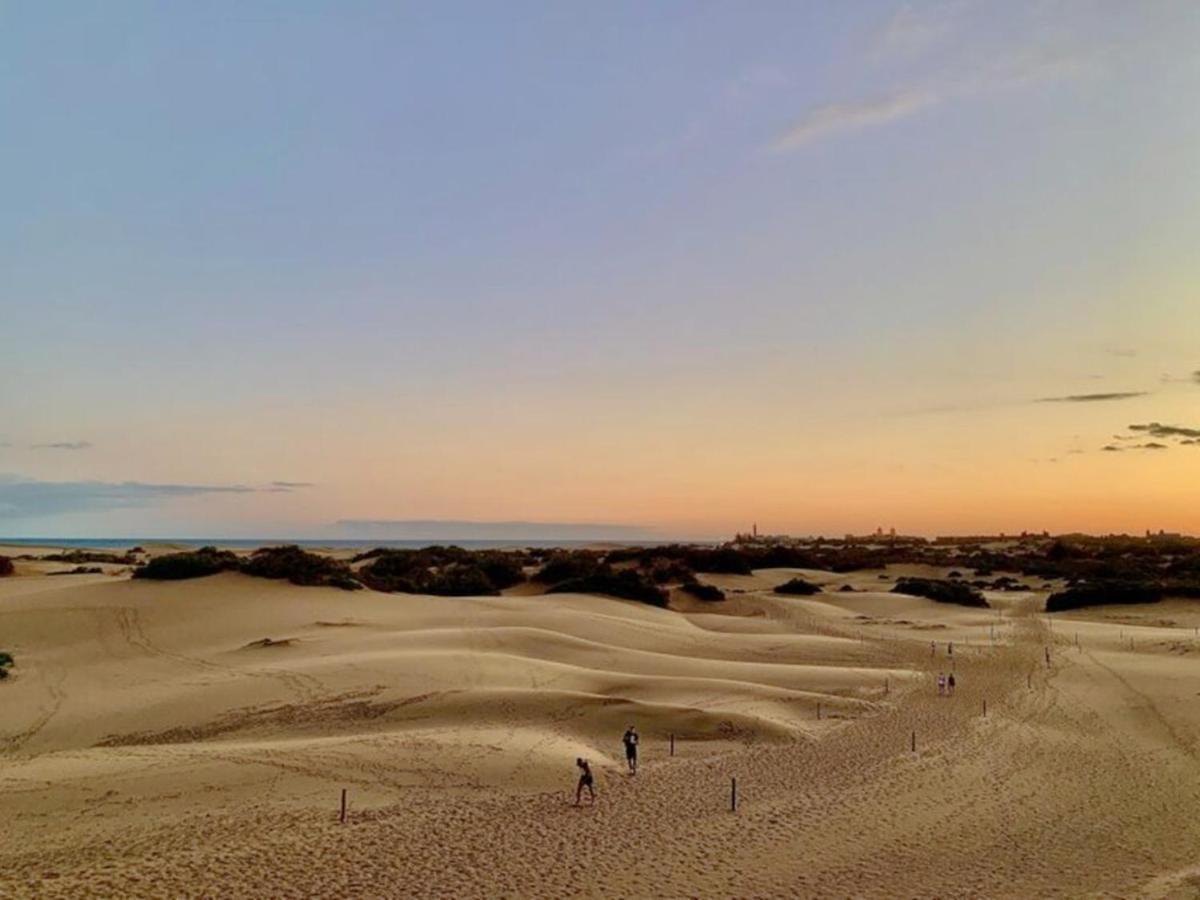 Las Dunas De Maspalomas Y El Mar A Un Paso San Bartolomé Extérieur photo